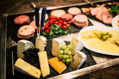 Essen im Hotel oder in der Nähe