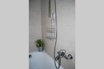 Ein Badezimmer in der Unterkunft Sonniges Appartement am Tegernsee