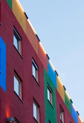 Das Gebäude in dem sich das Hotel befindet