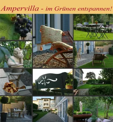Grundriss der Unterkunft Ampervilla Hotel