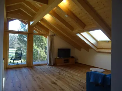 TV/Unterhaltungsangebot in der Unterkunft Ferienwohnung Molopark im Haus Ecker