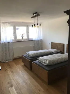 Ein Bett oder Betten in einem Zimmer der Unterkunft Fühl dich wie daheim
