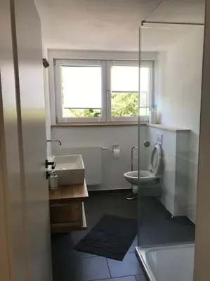 Ein Badezimmer in der Unterkunft Fühl dich wie daheim