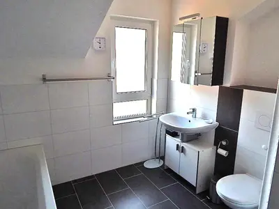 Ein Badezimmer in der Unterkunft Ferienwohnung Bergidyll