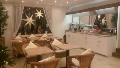 Küche/Küchenzeile in der Unterkunft Gästehaus u Ferienwohnungen Veronika incl Frühstücksbuffet und KönigsCard mit 200 kostenlosen Attraktionen