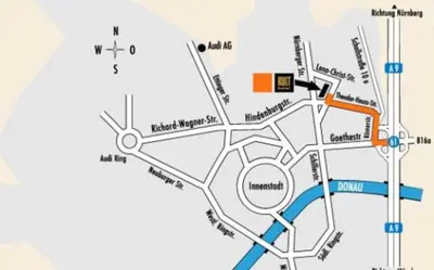 Grundriss der Unterkunft Kult Hotel