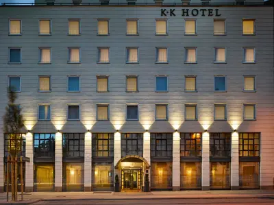 Das Gebäude in dem sich das Hotel befindet