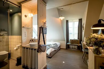 Ein Badezimmer in der Unterkunft Marias Platzl