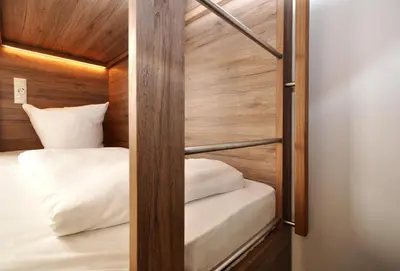 Ein Bett oder Betten in einem Zimmer der Unterkunft Hotel Perlach Allee by Blattl