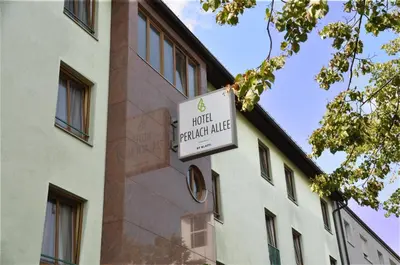 Ein Zertifikat, Auszeichnung, Logo oder anderes Dokument, das in der Unterkunft Hotel Perlach Allee by Blattl ausgestellt ist
