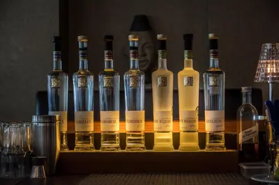 Getränke in der Unterkunft Bavaria Boutique Hotel