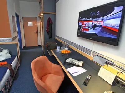 TV/Unterhaltungsangebot in der Unterkunft AMBER ECONTEL