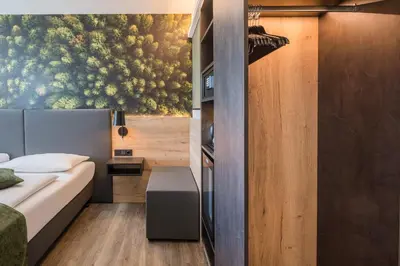 Ein Bett oder Betten in einem Zimmer der Unterkunft Best Western Hotel München Airport