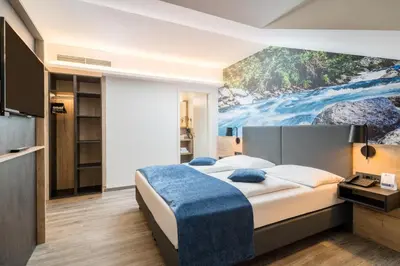 Ein Bett oder Betten in einem Zimmer der Unterkunft Best Western Hotel München Airport