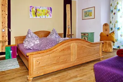 Ein Sitzbereich in der Unterkunft Haus Luise
