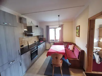 Küche/Küchenzeile in der Unterkunft Haus Luise