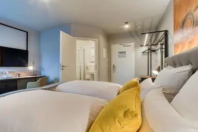 TV/Unterhaltungsangebot in der Unterkunft Vienna House Easy by Wyndham Ingolstadt