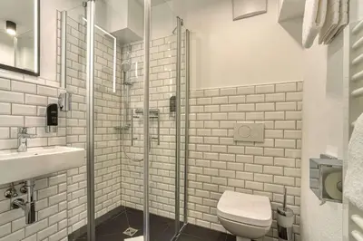 Ein Badezimmer in der Unterkunft Vienna House Easy by Wyndham Ingolstadt