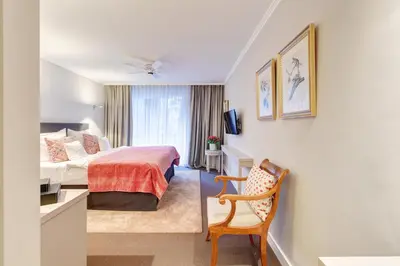 Ein Bett oder Betten in einem Zimmer der Unterkunft Hotel Admiral
