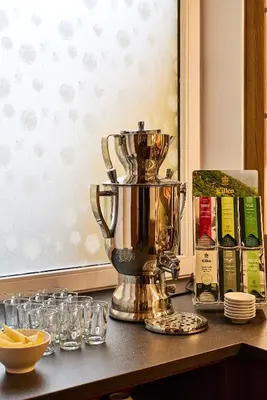 Kaffee-/Teezubehör in der Unterkunft Brunnenhof City Center