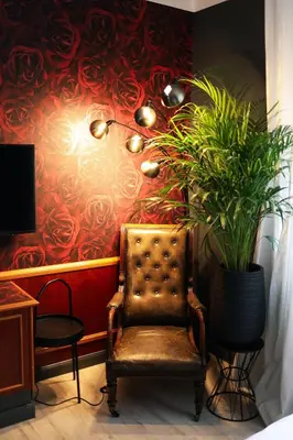 TV/Unterhaltungsangebot in der Unterkunft Boutique Hotel Krone München