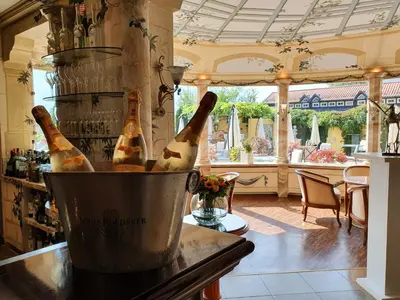 Getränke in der Unterkunft Boutique Hotel Residenz Winkler