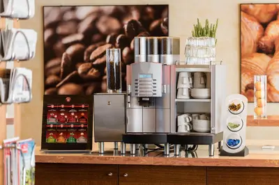 Kaffee-/Teezubehör in der Unterkunft Hotel Royal