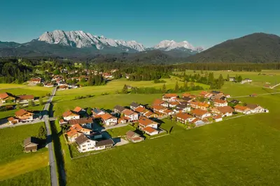Naturlandschaft in der Nähe des Aparthotels