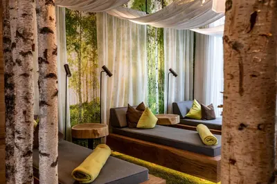 Ein Bett oder Betten in einem Zimmer der Unterkunft BLOCK Hotel & Living