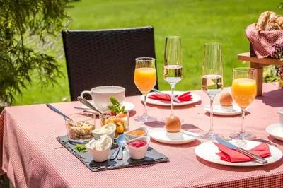 Essen in der Ferienwohnung oder in der Nähe