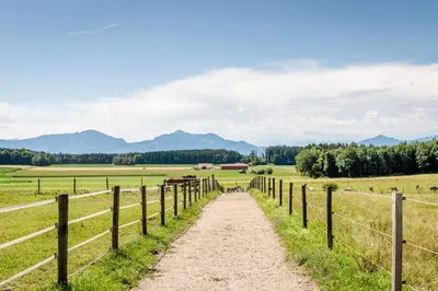 Naturlandschaft in der Nähe der Ferienwohnung