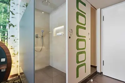 Ein Badezimmer in der Unterkunft Cocoon Stachus