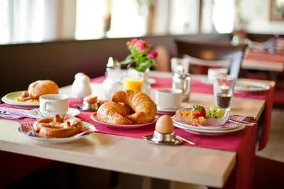 Essen im Hotel oder in der Nähe