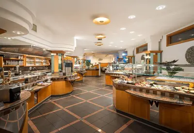 Essen im Hotel oder in der Nähe