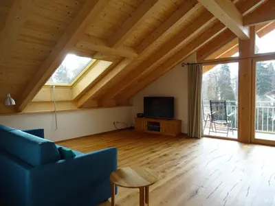 TV/Unterhaltungsangebot in der Unterkunft Ferienwohnung Seidlpark im Haus Ecker