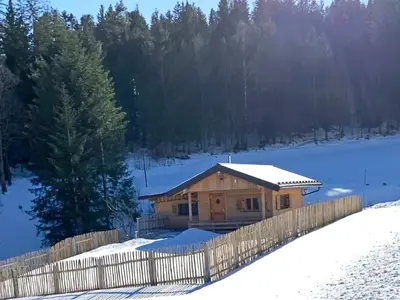 Alpenchalet Sachrang im Winter