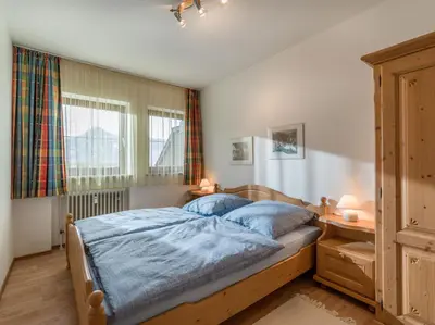 Ein Bett oder Betten in einem Zimmer der Unterkunft Ferienwohnanlage Bergschlößl Wohnung Nr 9