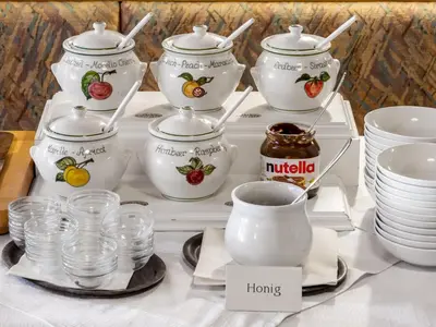 Kaffee-/Teezubehör in der Unterkunft Landhotel Gabriele