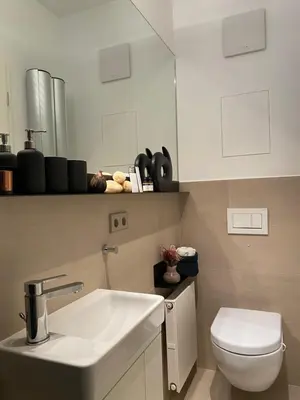 Ein Badezimmer in der Unterkunft Grace-Design-Apartment - very central
