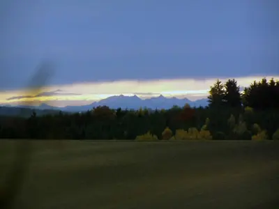Naturlandschaft in der Nähe der Ferienwohnung