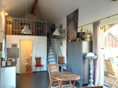 Küche/Küchenzeile in der Unterkunft Saulgrub Alpen Loft