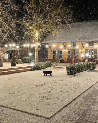 Forsthaus Wörnbrunn im Winter