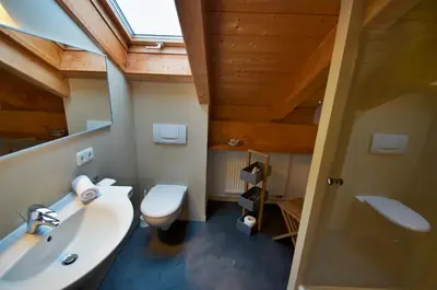 Ein Badezimmer in der Unterkunft Hotel Ferienhaus Fux