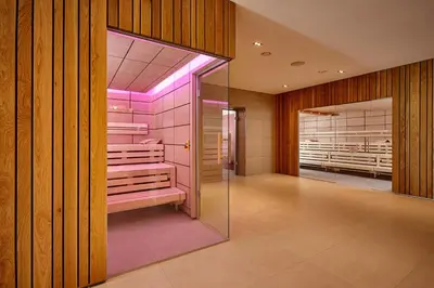 Ein Bett oder Betten in einem Zimmer der Unterkunft Hotel Königshof