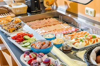 Essen im Hotel oder in der Nähe