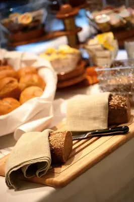 Essen im Hotel oder in der Nähe