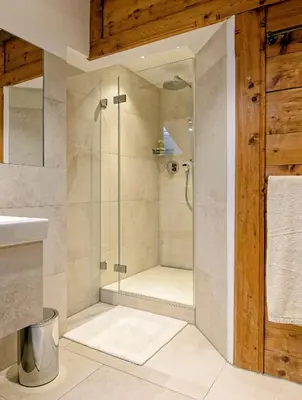 Ein Badezimmer in der Unterkunft Freihaus Brenner