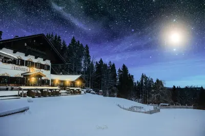 Freihaus Brenner im Winter