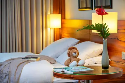 Ein Bett oder Betten in einem Zimmer der Unterkunft Maritim Hotel München