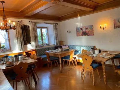 Ein Sitzbereich in der Unterkunft Homerhof - Hofmann Johann junior | Chiemgau Karte